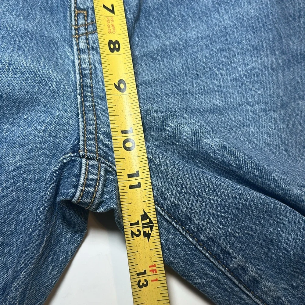 Pacsun stretch mom jean high rise straight leg size‎ 25 color blue